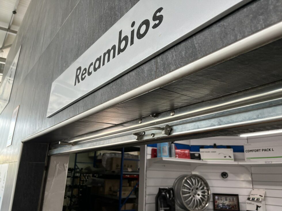 Departamento de recambios originales Volkswagen